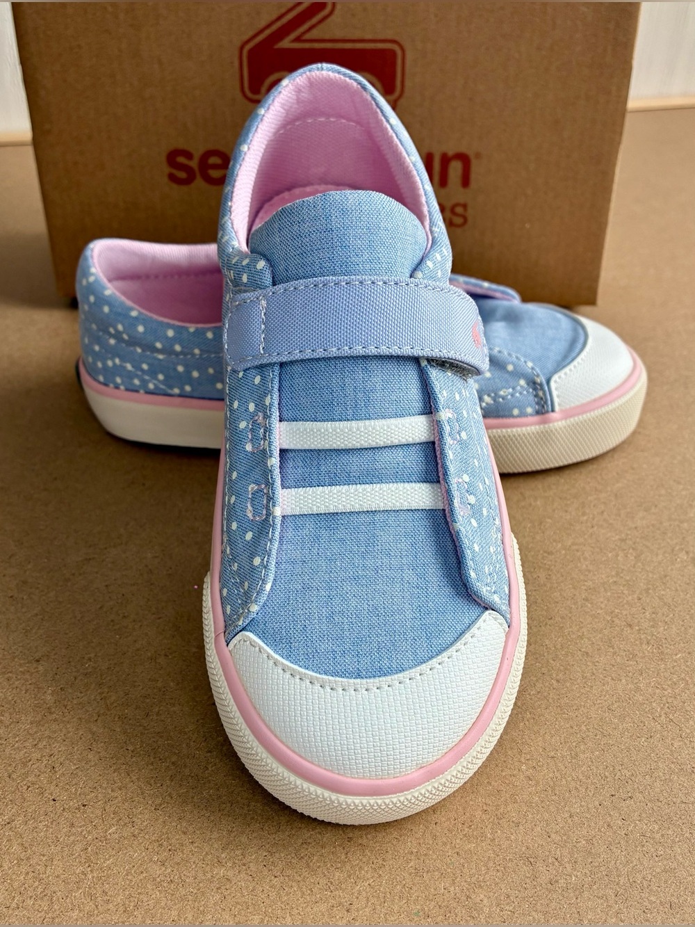 See Kai Run Polka Dot Sneakers Toddler 12
